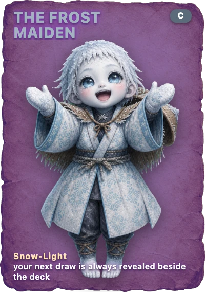 Frost Maiden spirit card