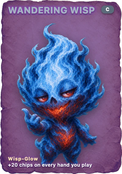 Wandering Wisp spirit card