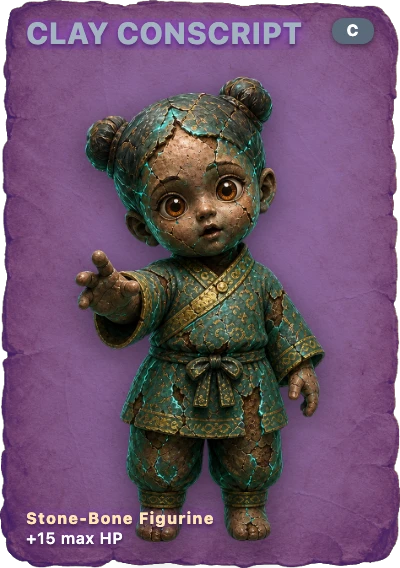 Clay Conscript spirit card