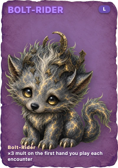 Bolt-Rider spirit card